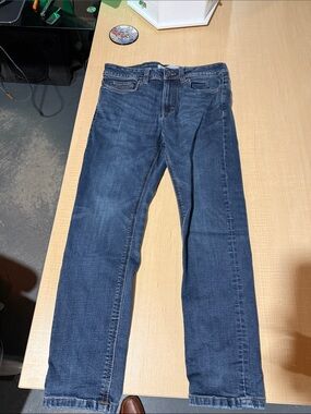 Slim Fit Men's Dark Blue Jeans